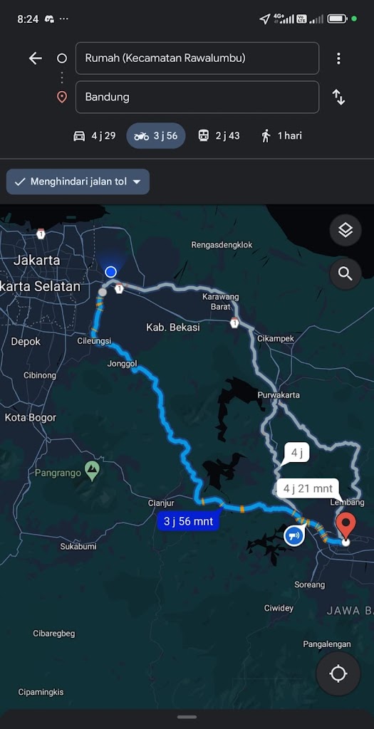 Perjalanan Ke Bandung